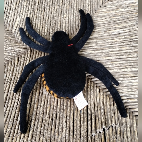 Ty Beanie  Babies Spinner The Spider No Hang Tag - Picture 7 of 12